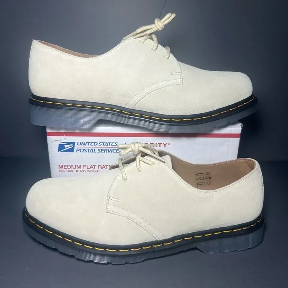 Dr. Martens Cream Suede Men\'s Shoes s-l400.jpg main image 4
